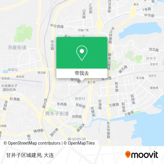 甘井子区城建局地图
