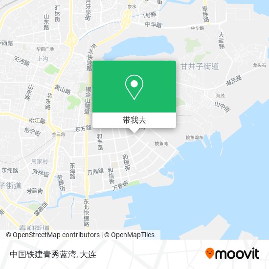 中国铁建青秀蓝湾地图