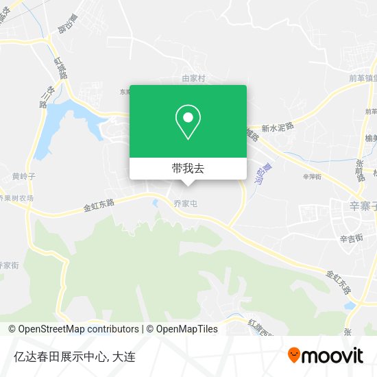 亿达春田展示中心地图