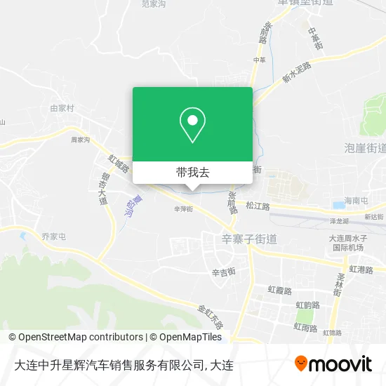 大连中升星辉汽车销售服务有限公司地图