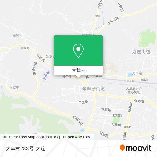 大辛村283号地图