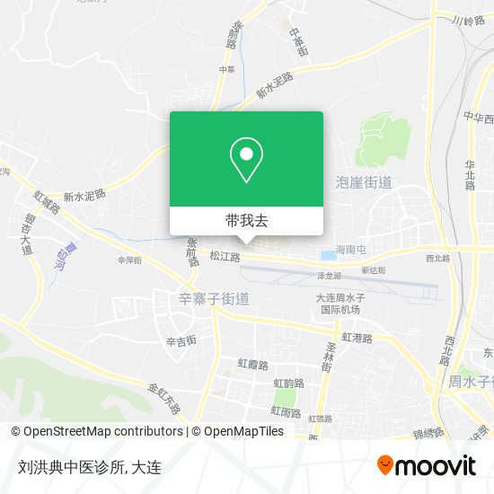 刘洪典中医诊所地图