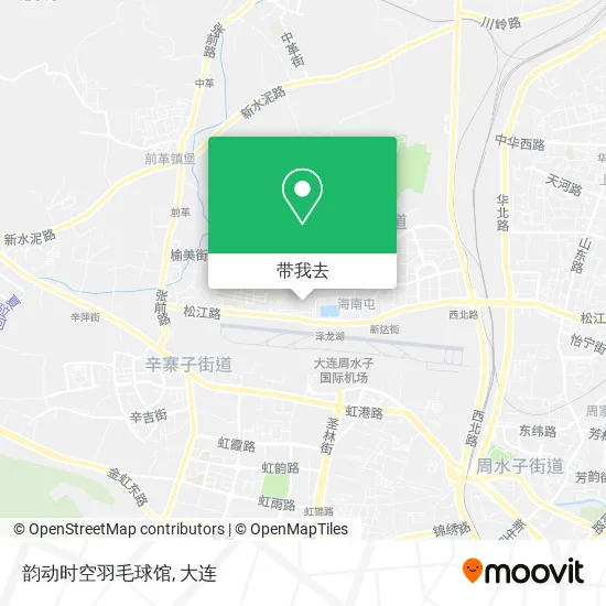韵动时空羽毛球馆地图