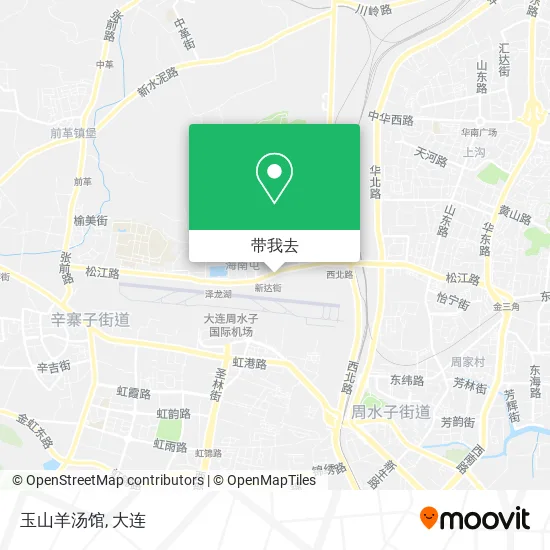 玉山羊汤馆地图