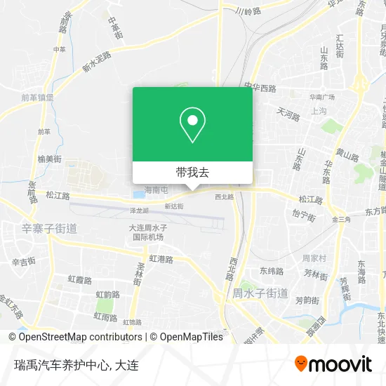 瑞禹汽车养护中心地图