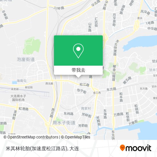 米其林轮胎(加速度松江路店)地图