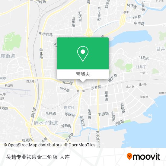 吴越专业祛痘金三角店地图