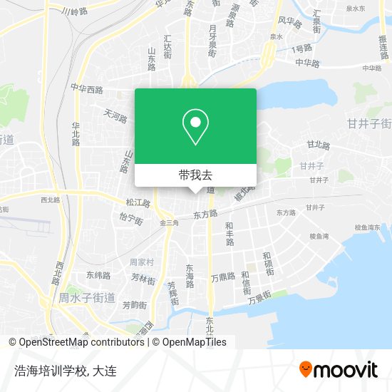 浩海培训学校地图