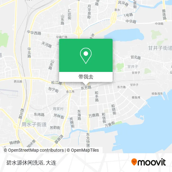 碧水源休闲洗浴地图