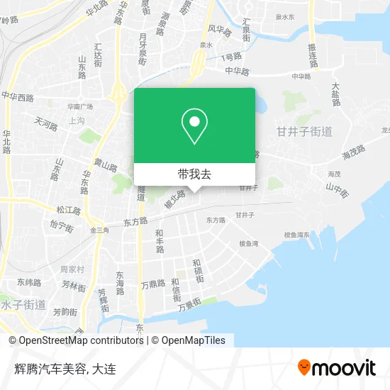 辉腾汽车美容地图