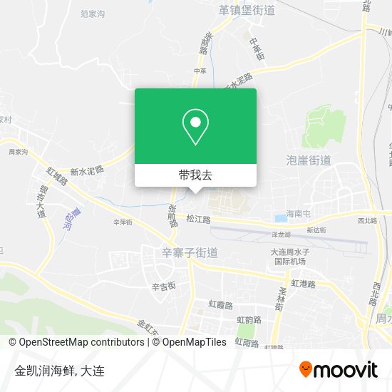 金凯润海鲜地图