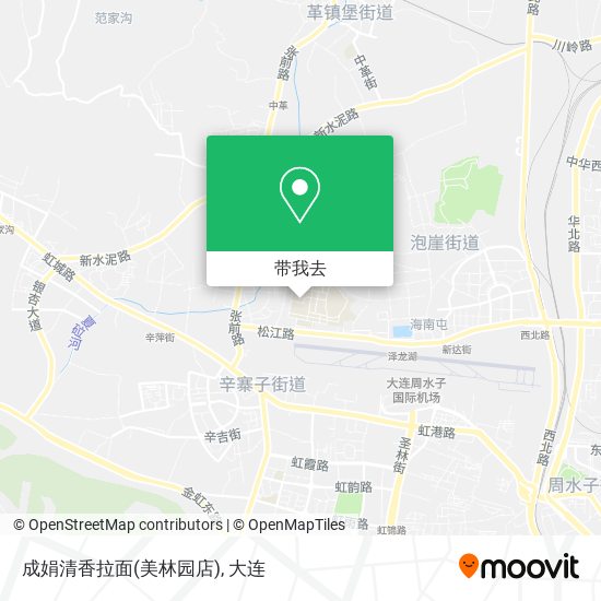 成娟清香拉面(美林园店)地图