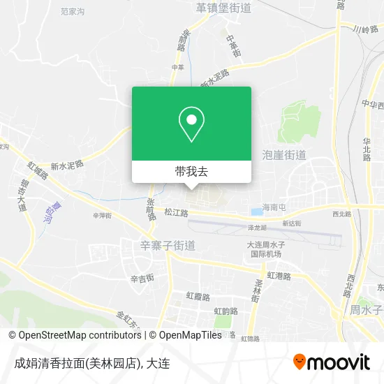 成娟清香拉面(美林园店)地图
