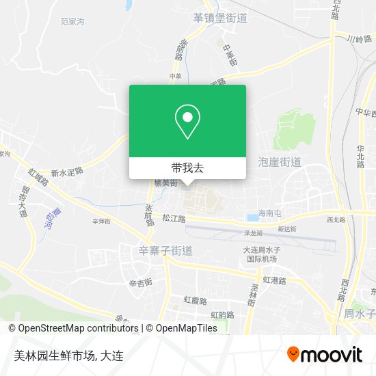美林园生鲜市场地图