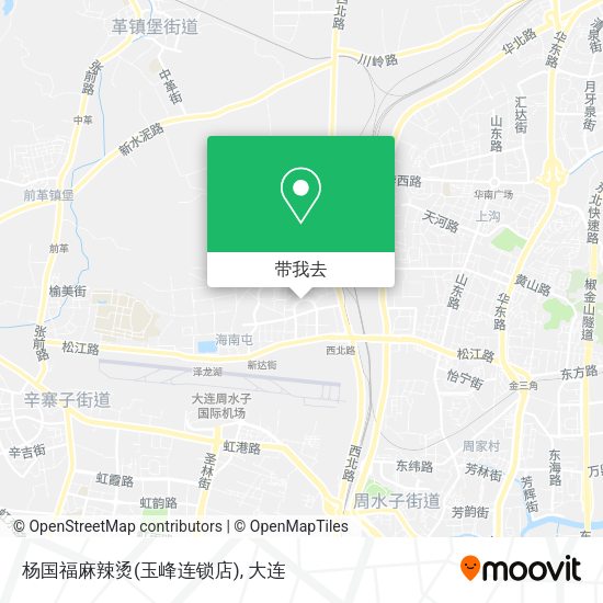 杨国福麻辣烫(玉峰连锁店)地图