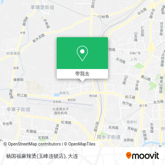 杨国福麻辣烫(玉峰连锁店)地图