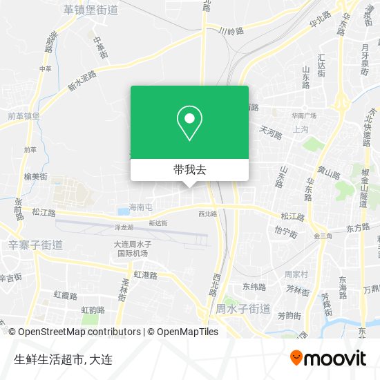 生鲜生活超市地图