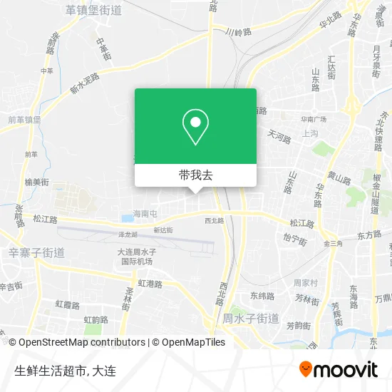 生鲜生活超市地图