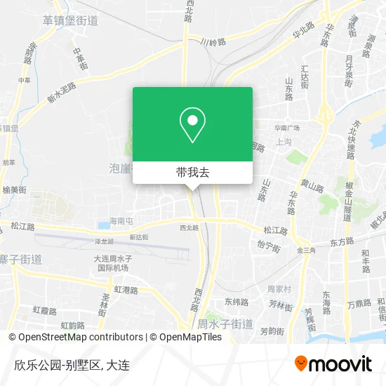 欣乐公园-别墅区地图