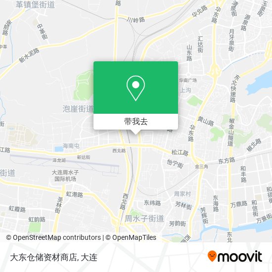 大东仓储资材商店地图