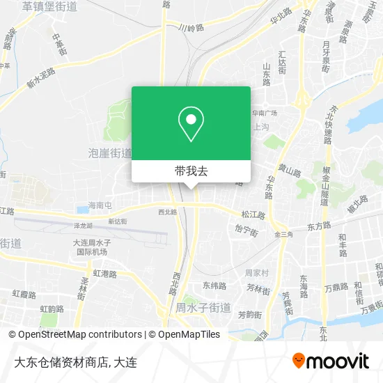 大东仓储资材商店地图