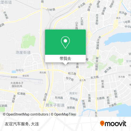 友谊汽车服务地图