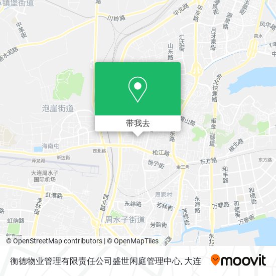 衡德物业管理有限责任公司盛世闲庭管理中心地图