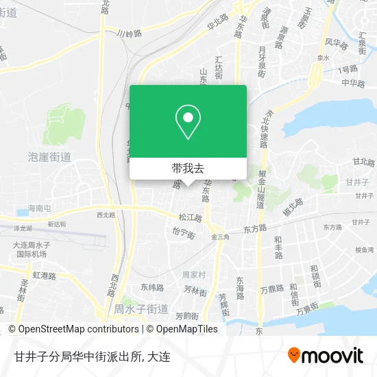 甘井子分局华中街派出所地图