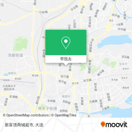 新富强商城超市地图