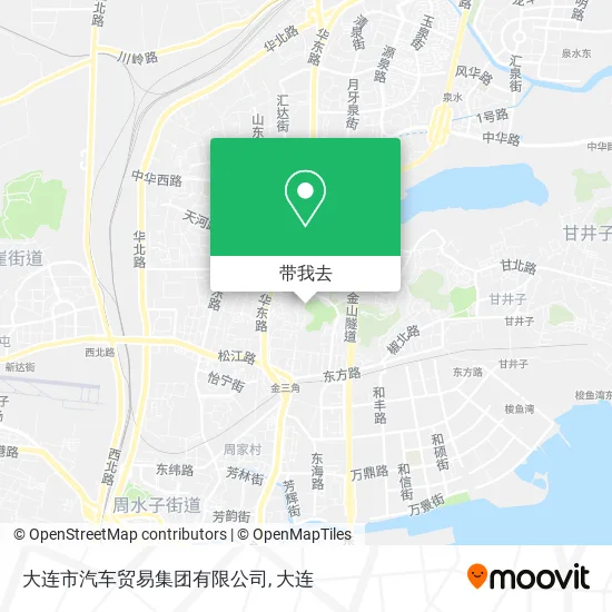 大连市汽车贸易集团有限公司地图