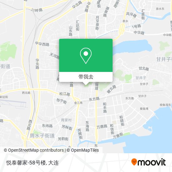 悦泰馨家-58号楼地图