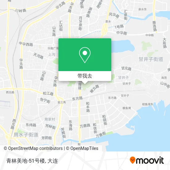青林美地-51号楼地图