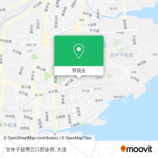 甘井子赵秀兰口腔诊所地图