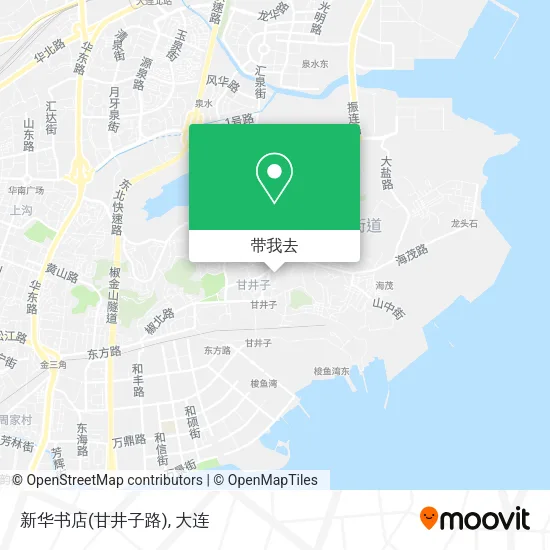新华书店(甘井子路)地图