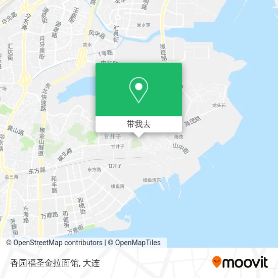香园福圣金拉面馆地图