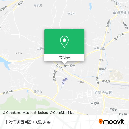 中冶商务园A区-13座地图