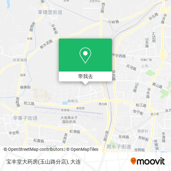 宝丰堂大药房(玉山路分店)地图