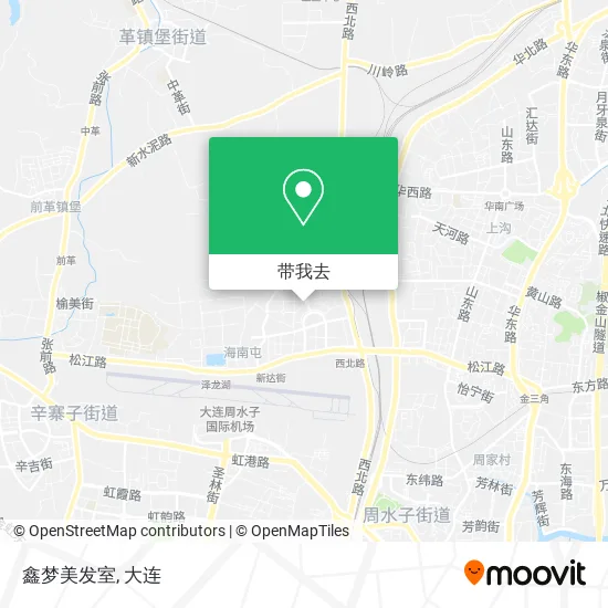 鑫梦美发室地图