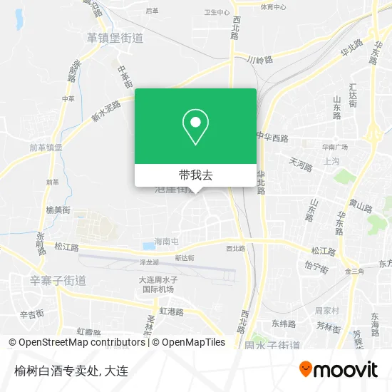 榆树白酒专卖处地图