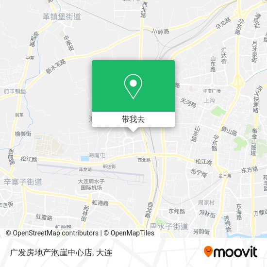 广发房地产泡崖中心店地图
