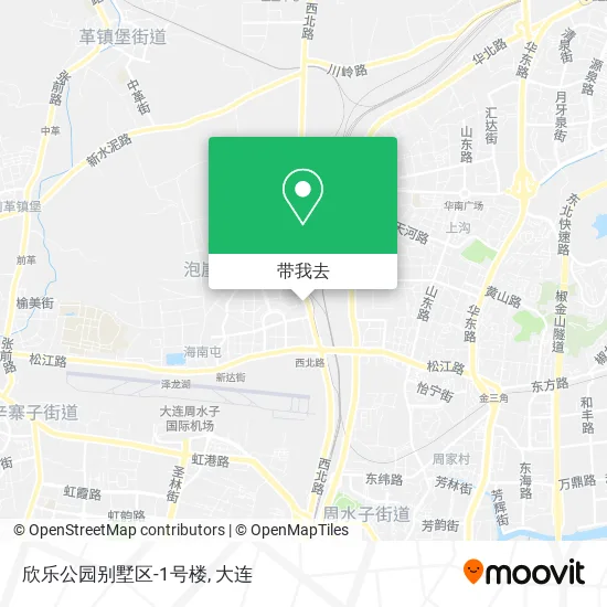 欣乐公园别墅区-1号楼地图