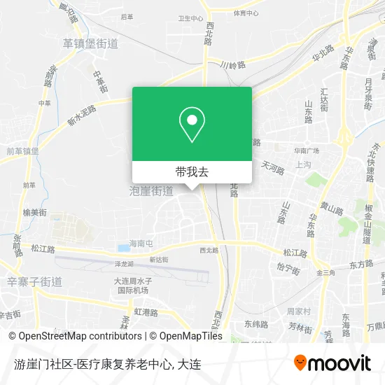 游崖门社区-医疗康复养老中心地图