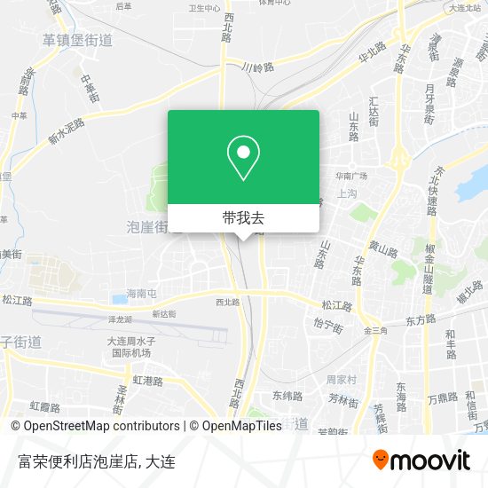 富荣便利店泡崖店地图
