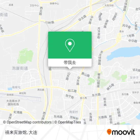 禧来宾旅馆地图
