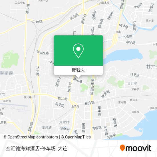 全汇德海鲜酒店-停车场地图