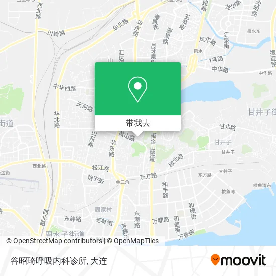谷昭琦呼吸内科诊所地图