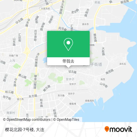 樱花北园-7号楼地图