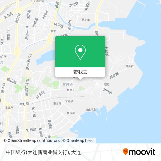 中国银行(大连新商业街支行)地图