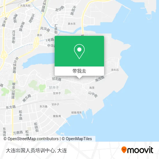 大连出国人员培训中心地图