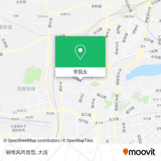 丽维风尚造型地图